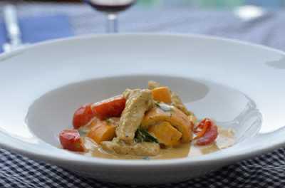 30 Minuten Puten Gemüse Curry