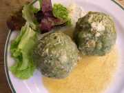 Spinatknödel nach dem issgesund-Rezept