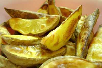 Potato Wedges (fettarm) nach dem issgesund-Rezept