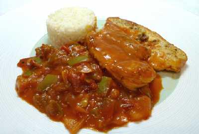Letscho Schnitzel nach dem issgesund-Rezept