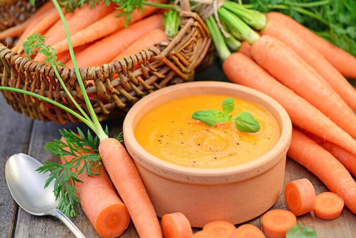 Cremige Karottensuppe ohne Sahne nach dem issgesund-Rezept