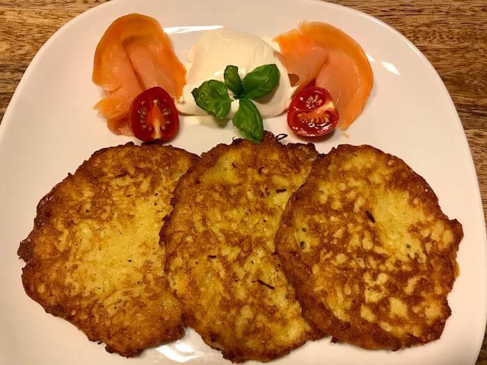 Omas Kartoffelpuffer / Erdäpfelpuffer nach dem issgesund-Rezept