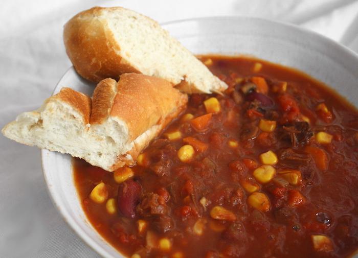 Jackfruit-Chili nach dem issgesund-Rezept